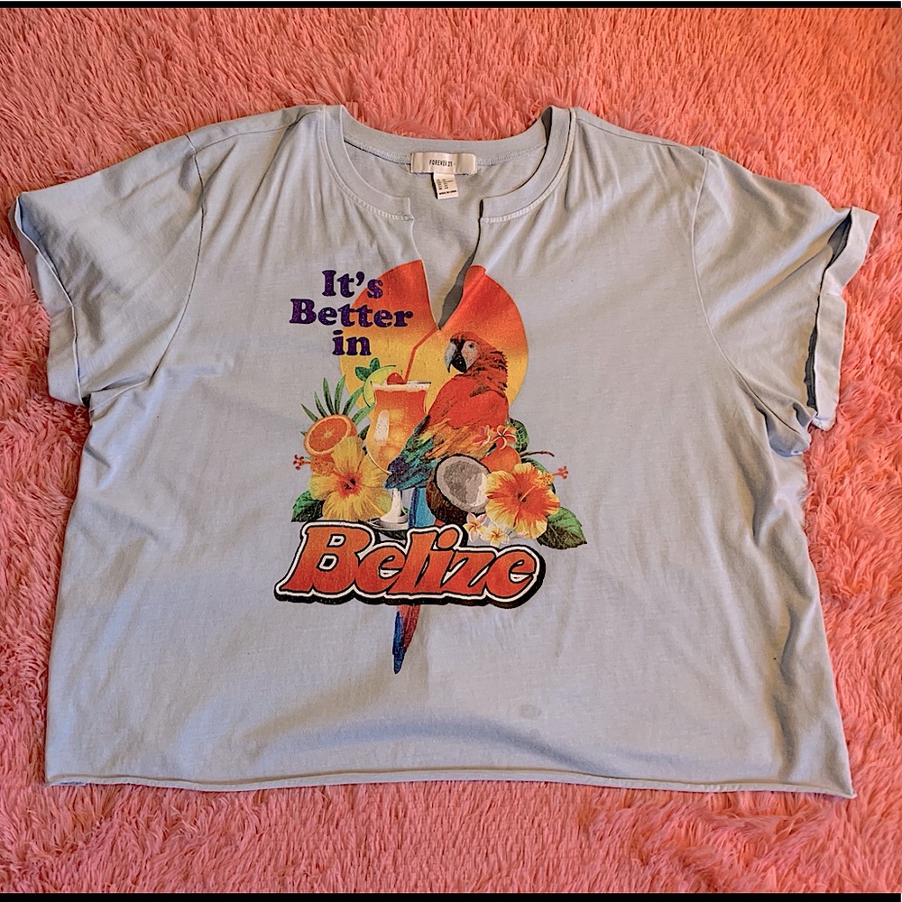 “It’s Better in Belize” Graphic Top